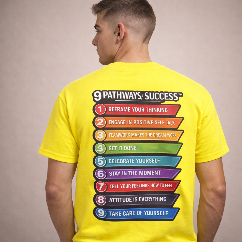 9 Pathways of Succcess Highlighter T-Shirt