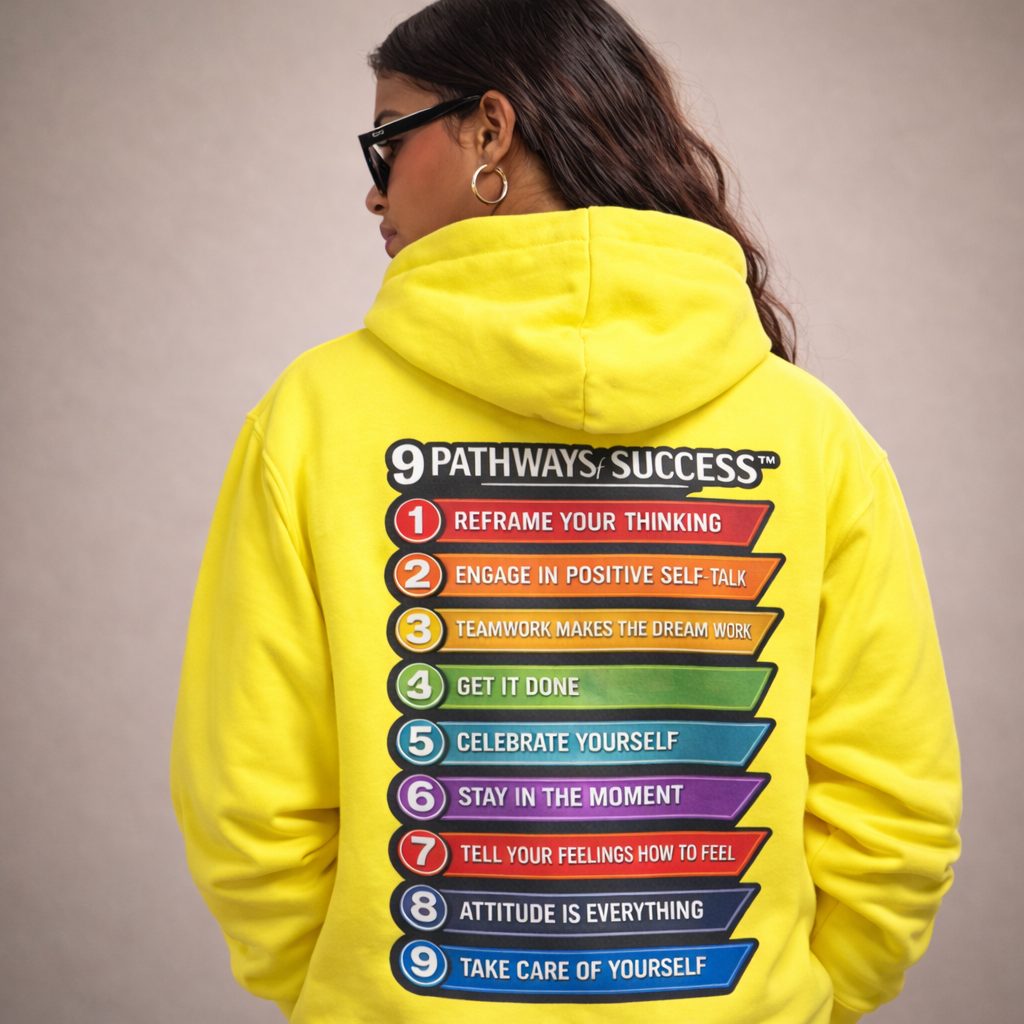 Women's Highlighter Hoodie- 9 Pathways of Success