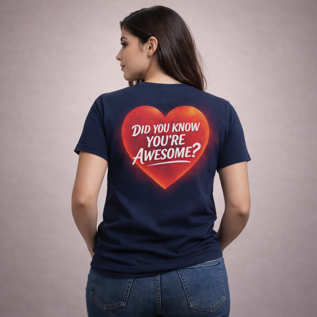 Ask Me Why I’m Awesome™ Tee (Front + Back Statement Edition)